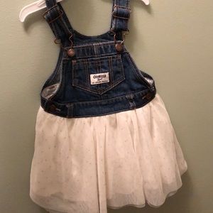 Oshkosh tutu overall dress